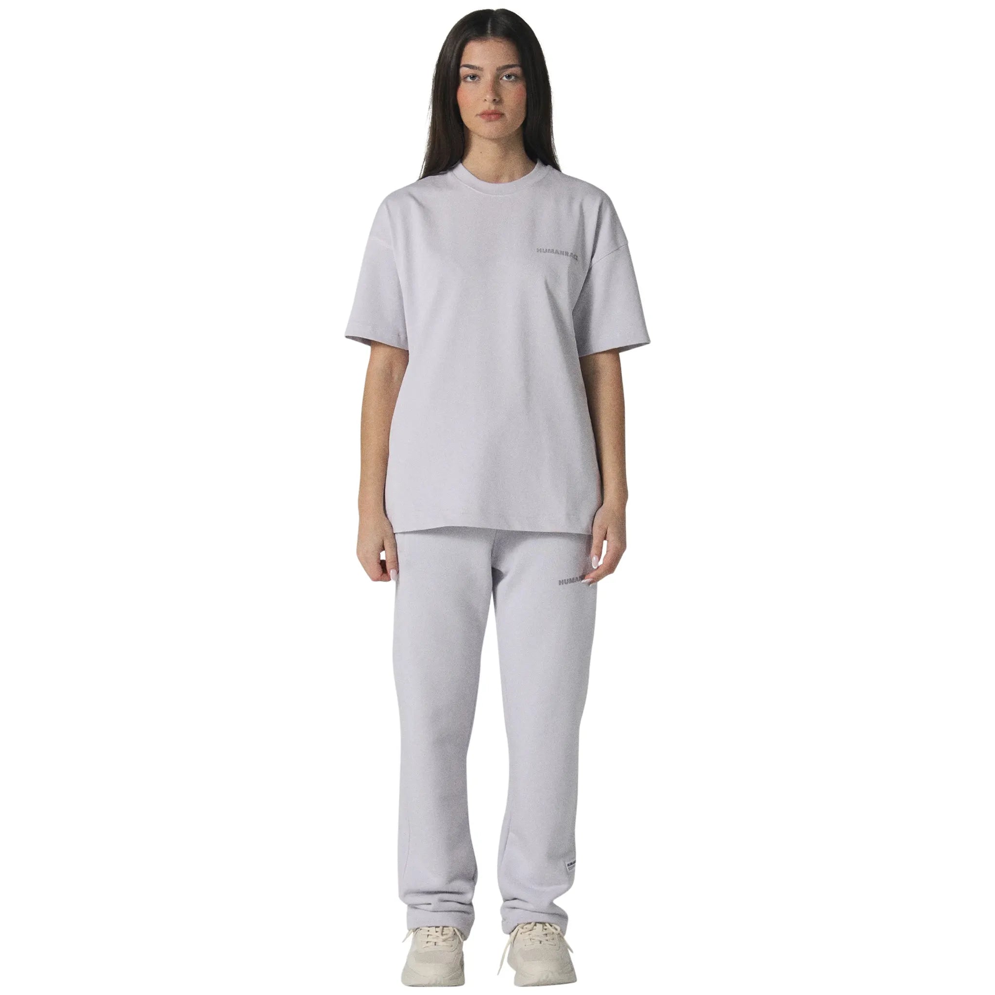 Front view of Human Race Mars Straight Leg Orchid Purple Sweatpants